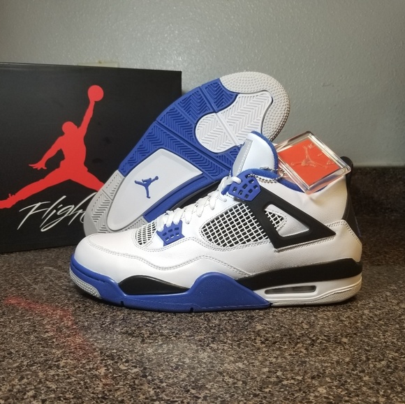 Nike Air Jordan 4 IV Retro Motorsport 308497-117 - Picture 8 of 8